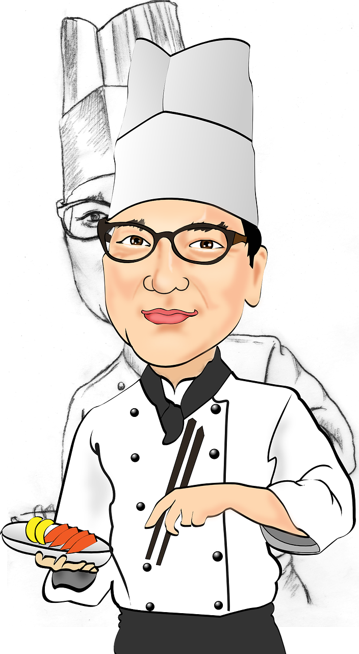 chef, caricature, tell me-790989.jpg